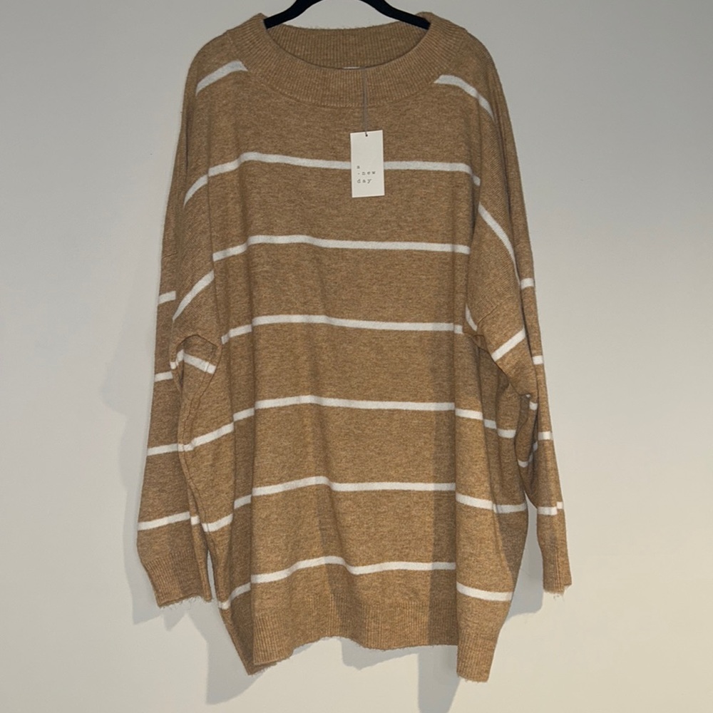 NWT A New Day Striped Sweater